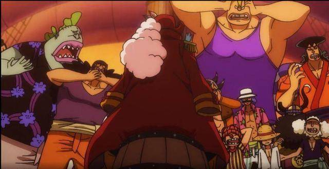 海贼王动画969集-红发,乔伊波伊和雷利的杂谈_罗杰_巴基_漫画