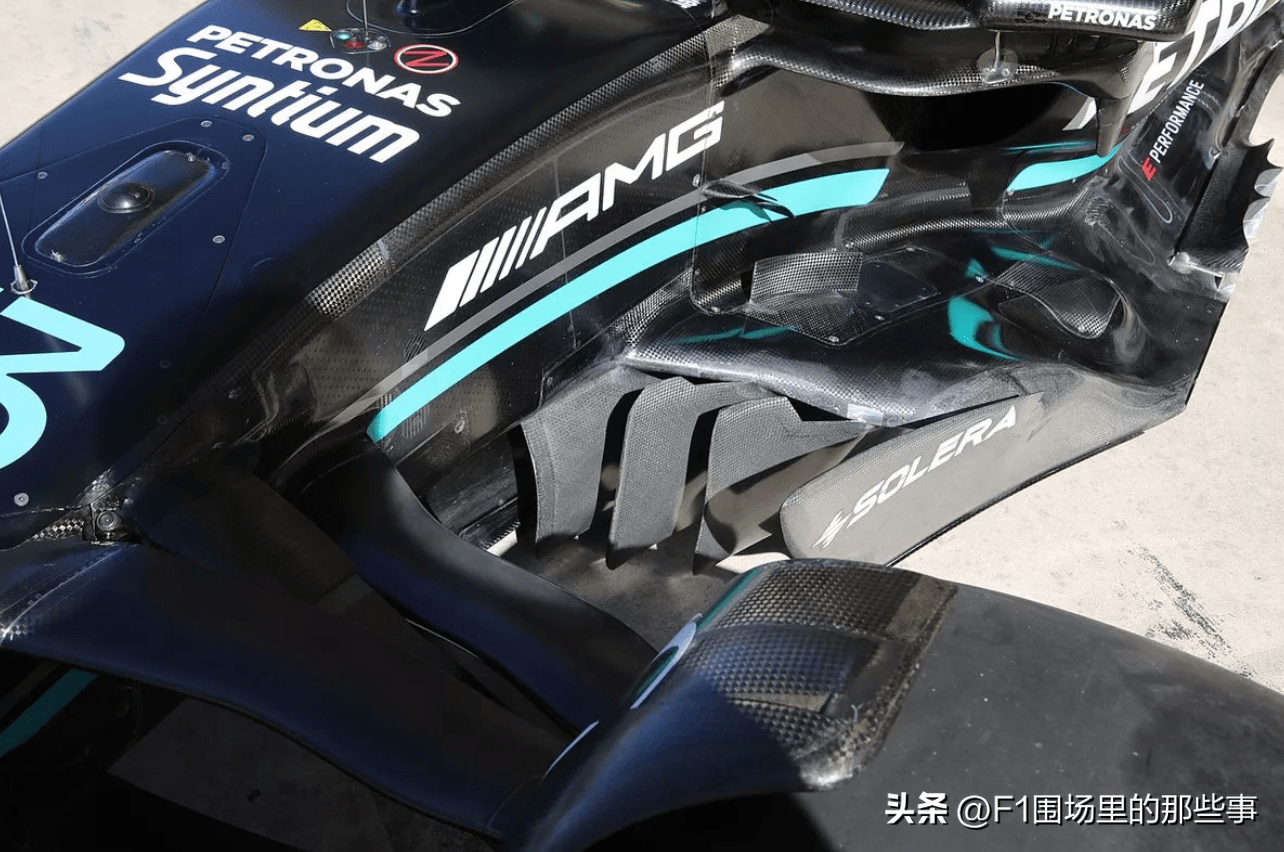 F1美国站 详解梅赛德斯w14新底板的空气动力学效应搜狐汽车搜狐网 