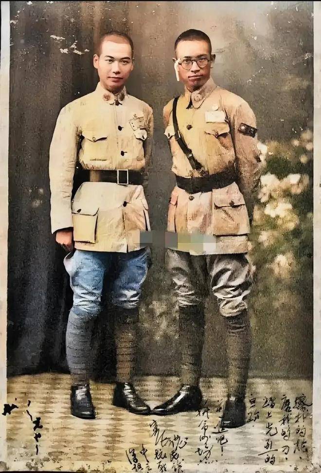 1937年,姚子青殉国前,一张罕见留影,与日寇血战七日