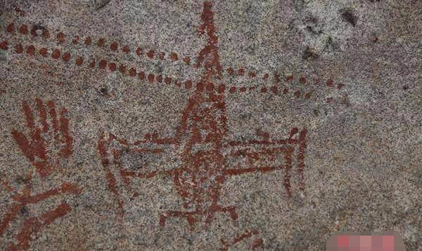 七千年前岩画有个宇航员,外星人真来过吗_图片_贺兰山_新疆