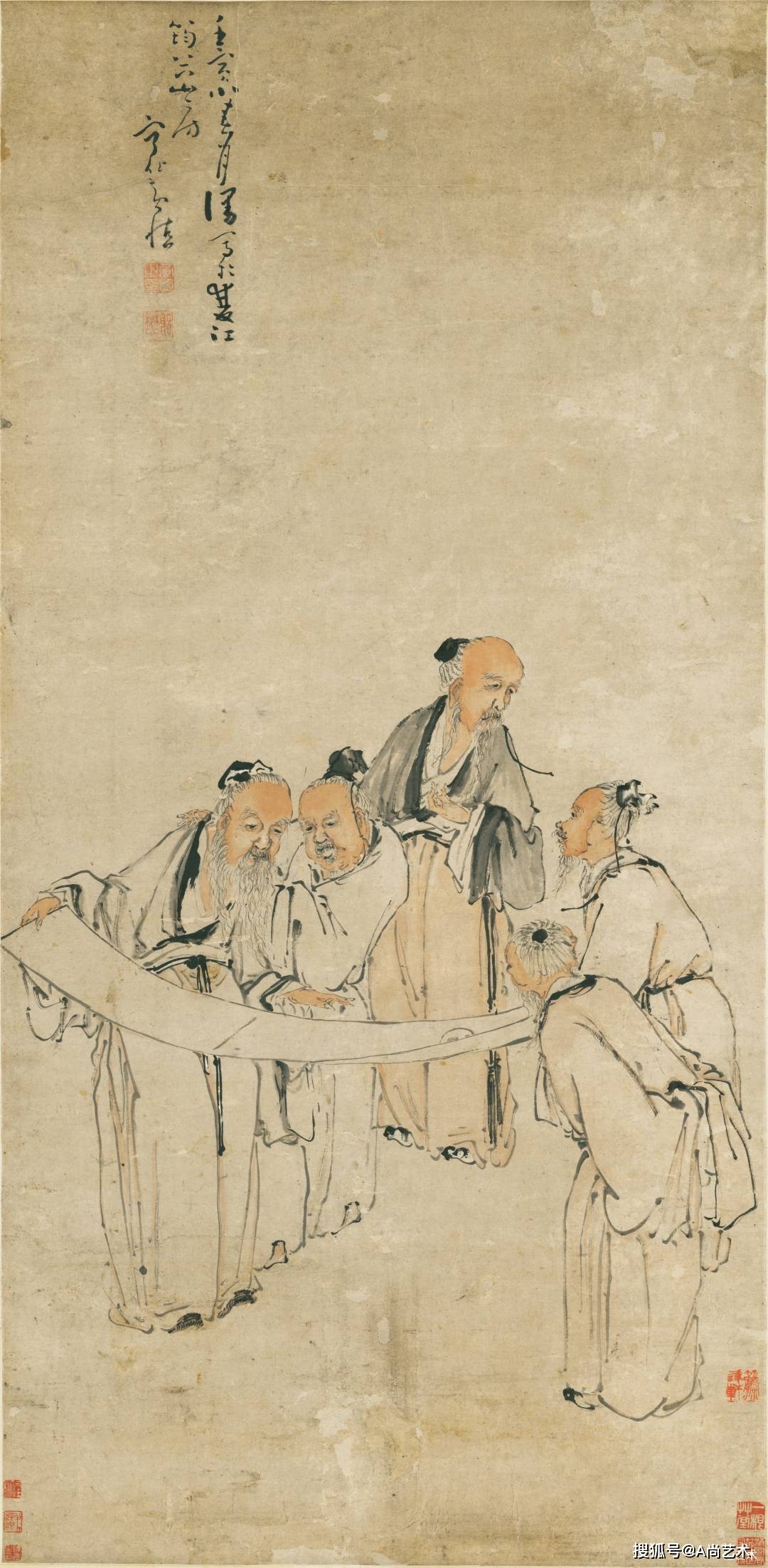 黃慎- 5 件藝術品- 畫作