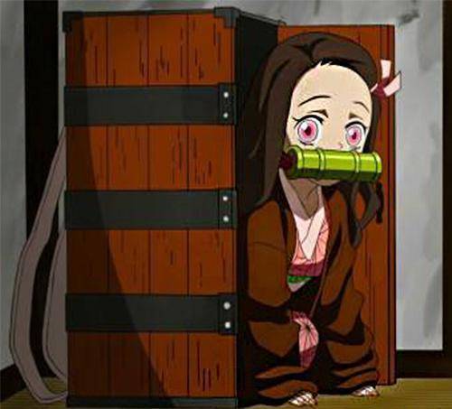 《鬼灭之刃》主角"祢豆子化",义勇超乖巧,蝴蝶忍萌翻了_样子_箱子