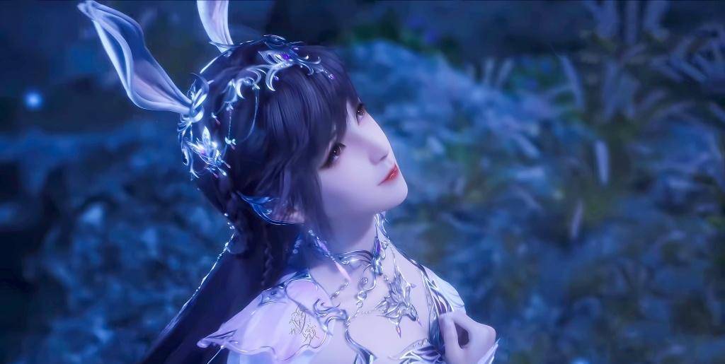 除了独特的服饰之外,璇玑还为小舞设计了一些新的装饰品.