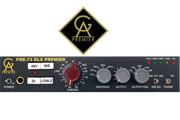 gapremier pre-73 dlx premier 蓝色板单通道话筒放大器_麦克风_输出