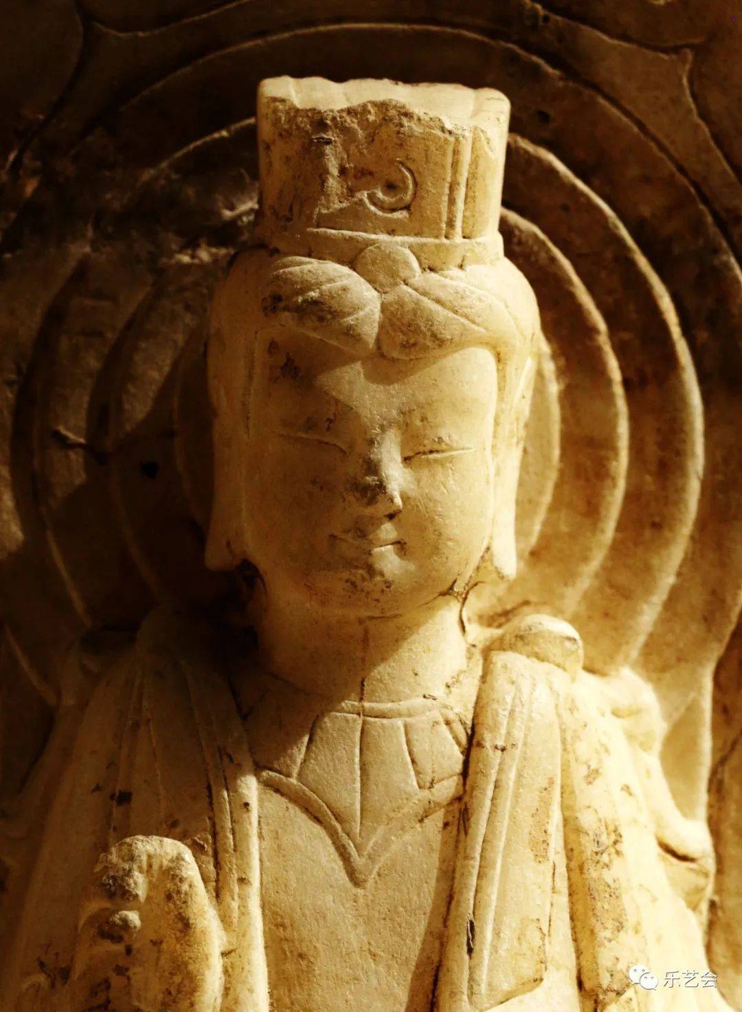 北魏 邸荀生造石观音像北魏正光五年(524年),高28.