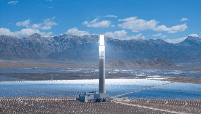 青海中控德令哈50mw光热电站发电量破新纪录_kwh_运行_设计