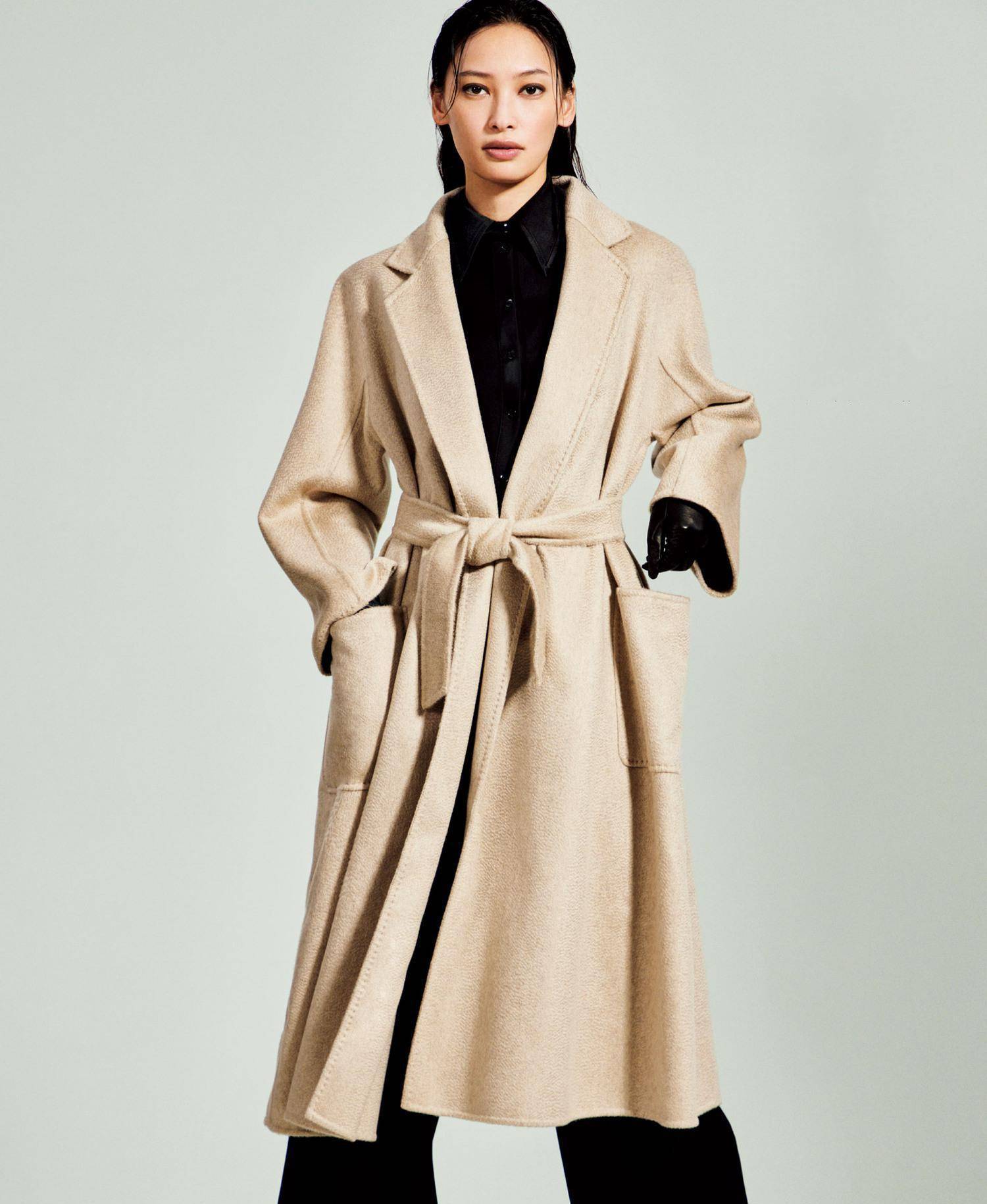 像这样穿卡其色风衣,显得帅气又时尚!_风格_职场_整体