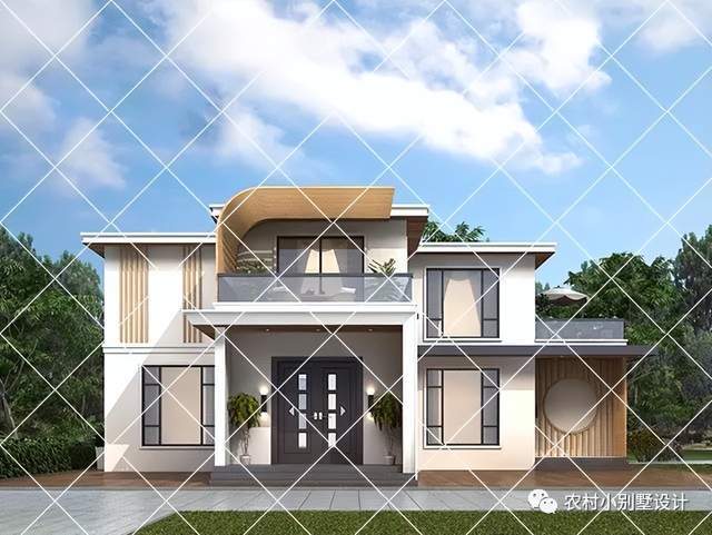 30套现代风格农村小别墅,造型简约时尚,80,90后的朋友一定要看_房子