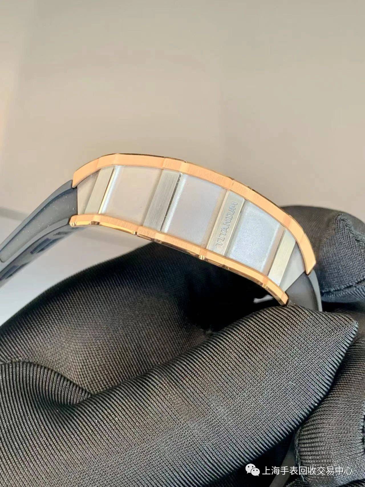 理查德米勒rm11-03 侧钛 18k玫瑰金 计时功能 自动机械 18年全套