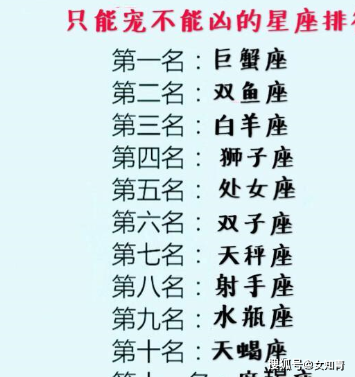 12星座越宠越乖,做不了坏蛋,最想嫁给爱情的双鱼,金牛值得托付_坏人