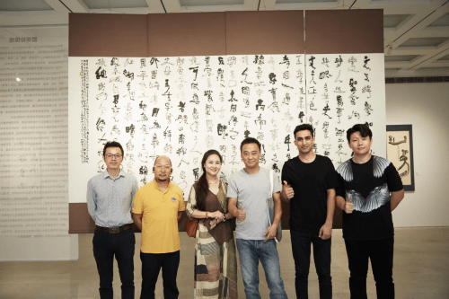 我的表情--李恒彪书法作品巡回展 深圳站开幕_艺术_创作_图像