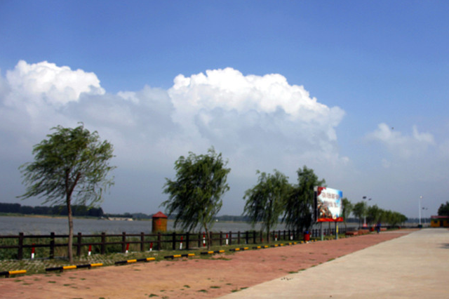 山东:平阴县骑行运动协会22名会员周末畅游老湖镇_天气_东平湖_到达