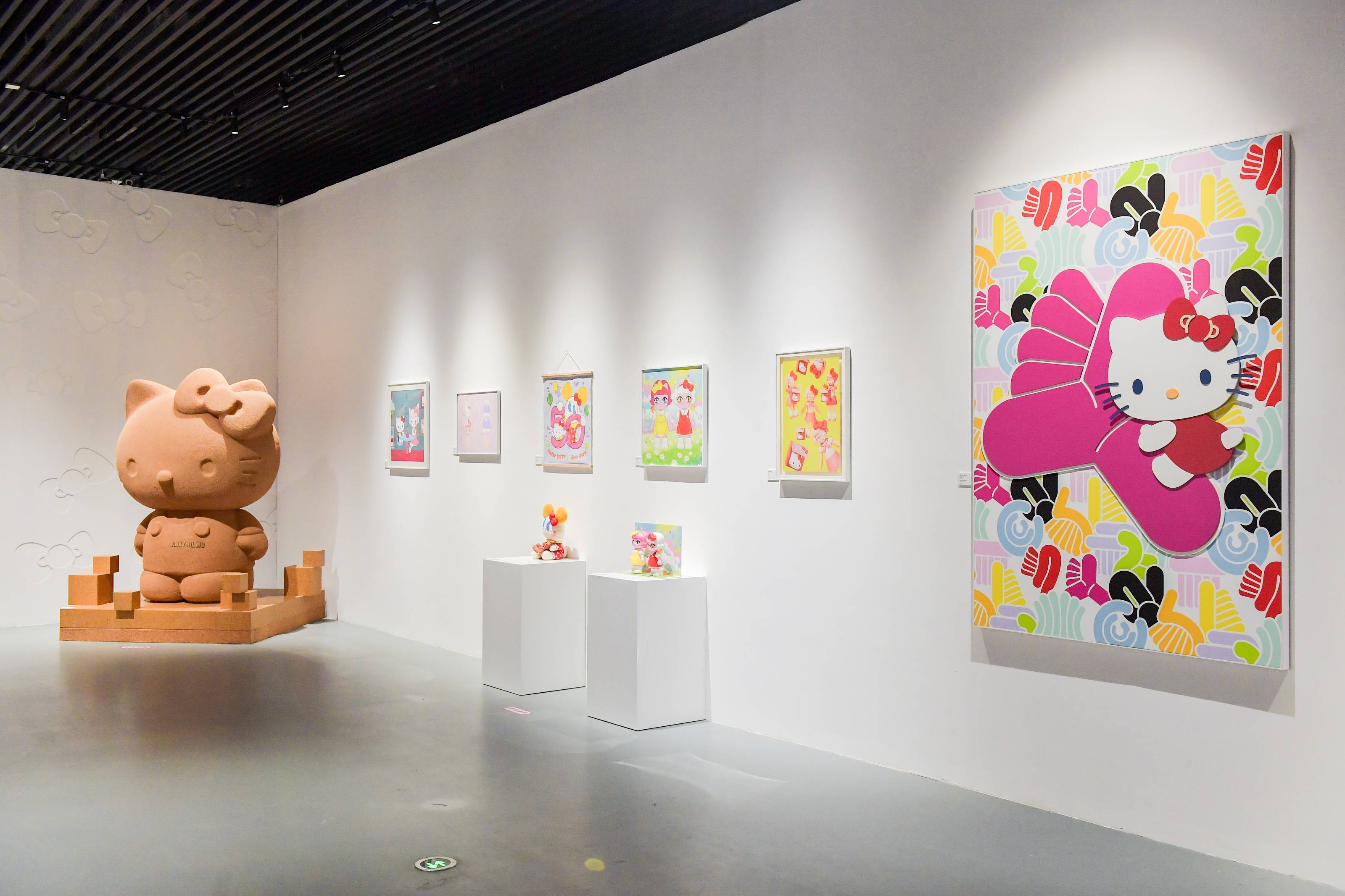 hello kitty cosmos 50周年光影特展等你探索!_展区_艺术_治愈