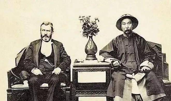 而且呢这个在德国访问期间,载沣就利用各种机会进行考察,对德国这个