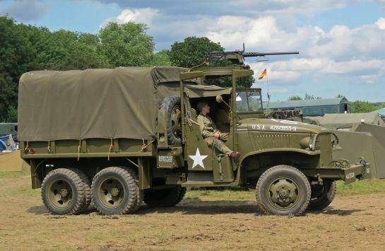 二战美军功勋制式卡车:美制cckw