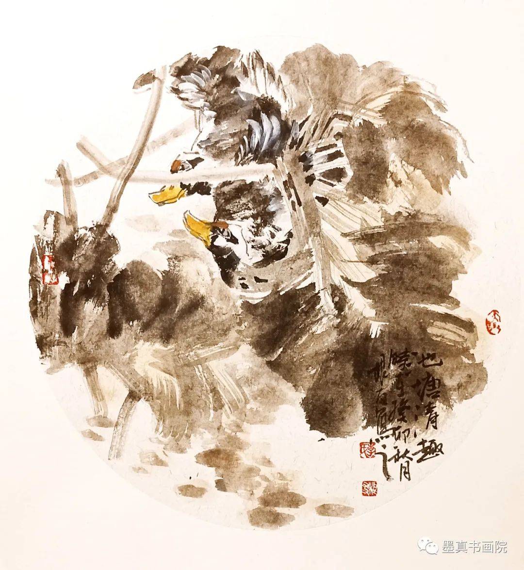 【作品鉴赏】李根友天津市美术家协会会员,天津百中画院副院长,中国