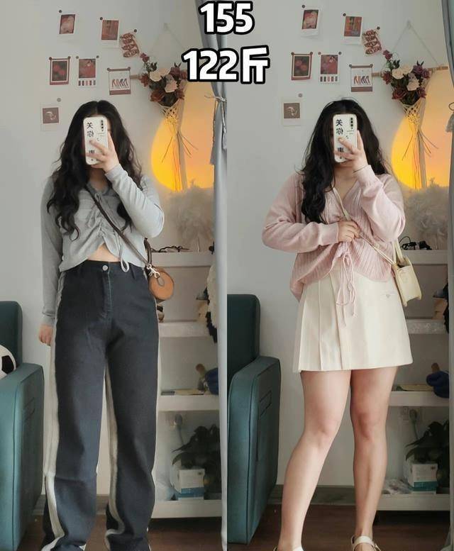 不是麻杆身材才好看,胖mm也有春天,显高显瘦看这里_线条_的设计_妹子