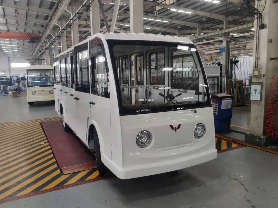 林立五菱l系列窄体电动观光车11-17座:领航未来的绿色旅行_搜狐汽车