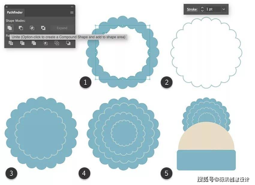 ai軟件技巧,繪製冬季小插畫_工具_矩形_px