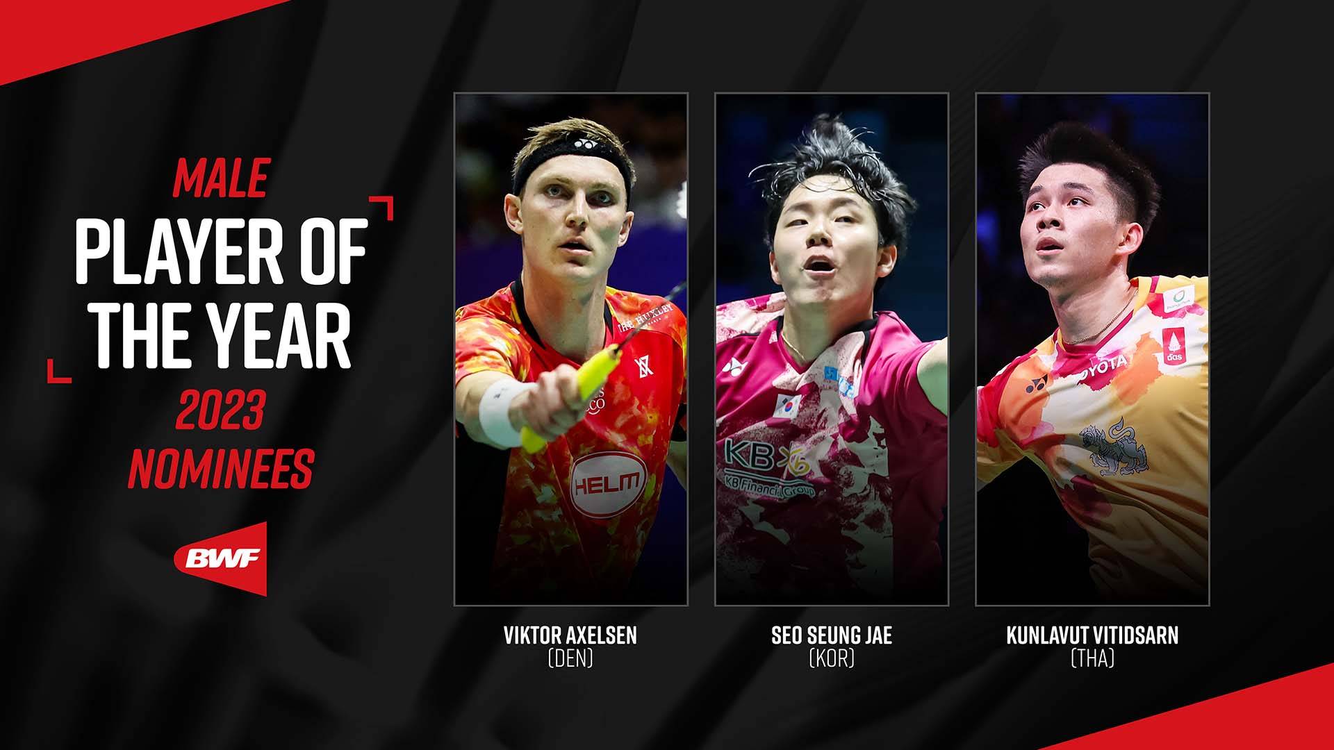 世界羽联2023年度最佳球员提名