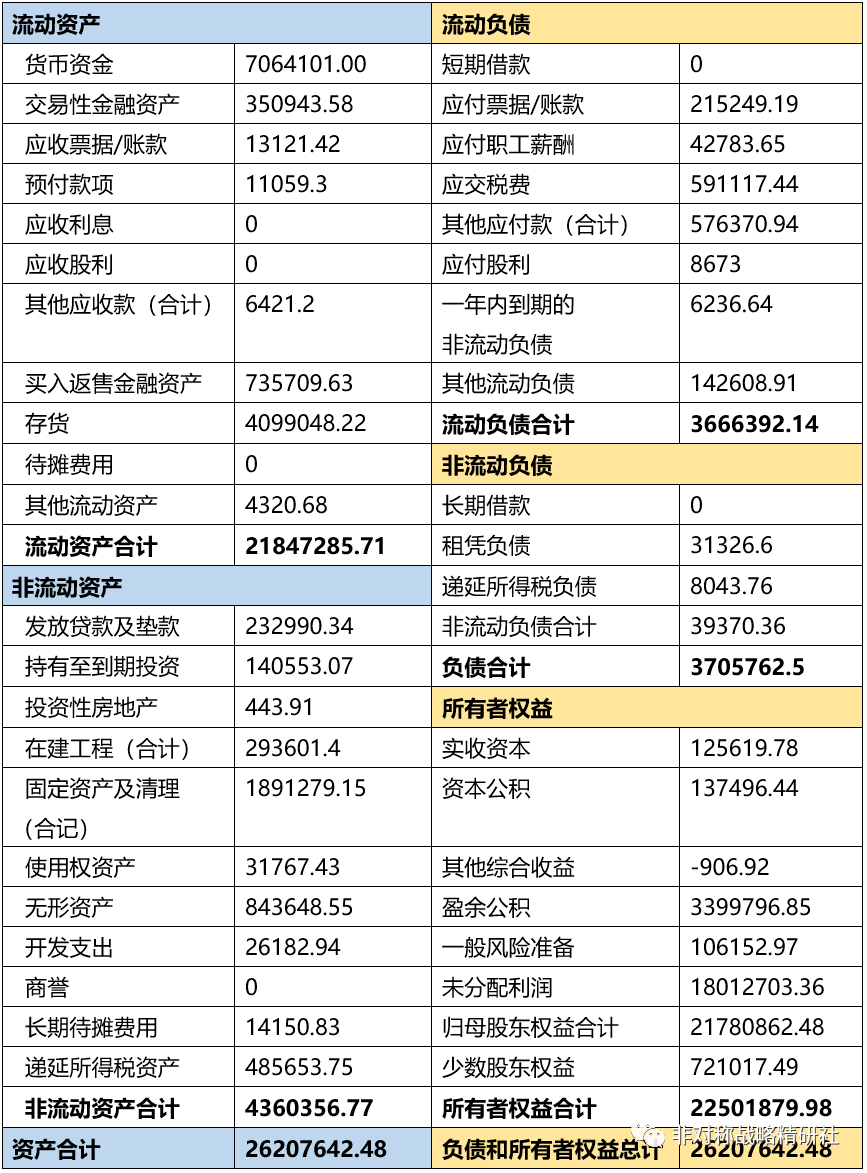 资产负债表怎么看(2024年资产负债表模板)