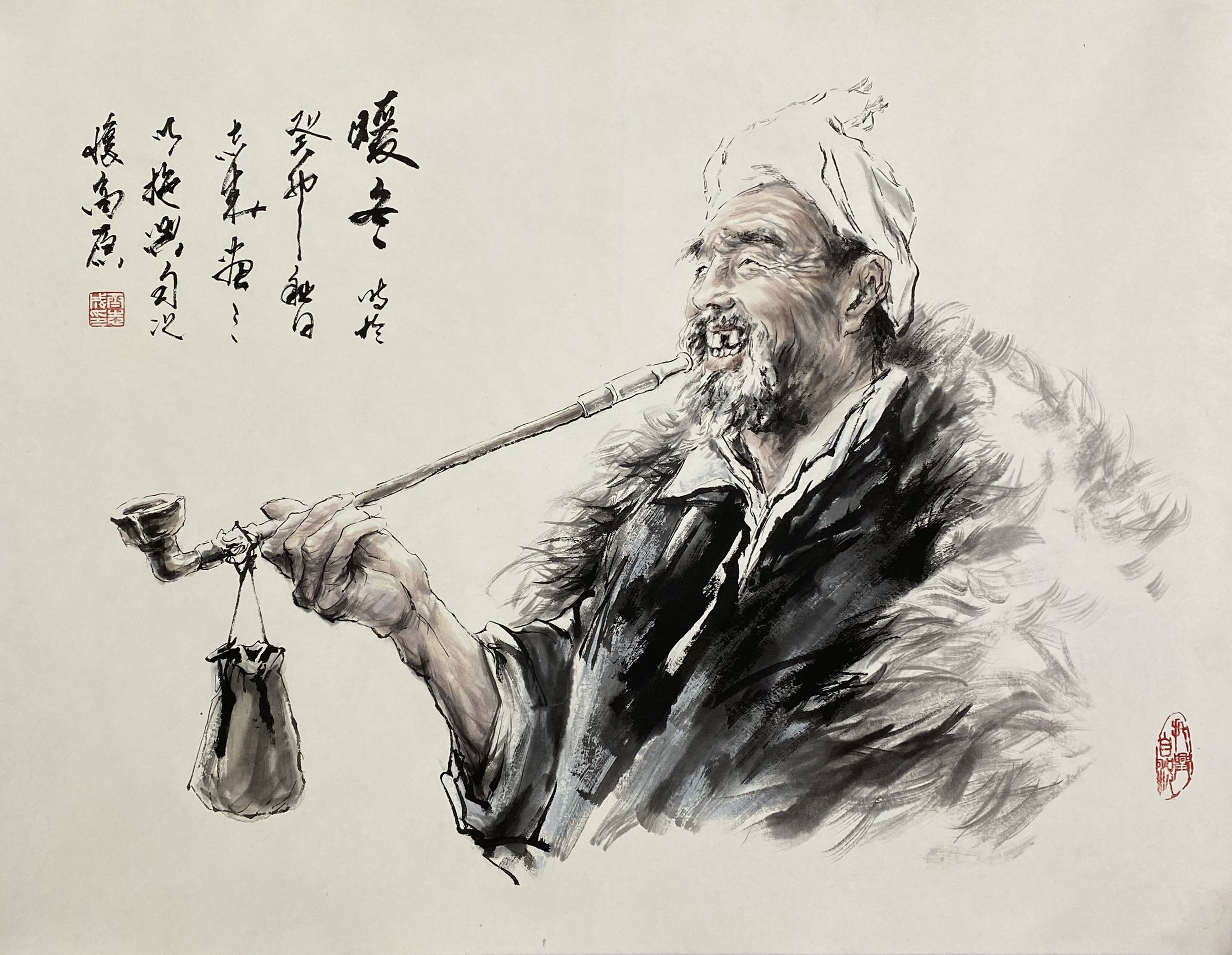 浓墨重彩,意境唯美——著名画家齐志成_作品_国画_史国良