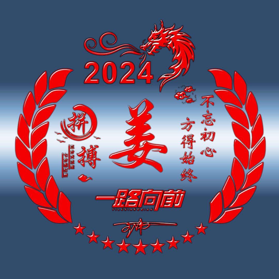 姓氏頭像第790期,2024拼搏勵志新款個性簽名頭像,請查收_評論_壁紙