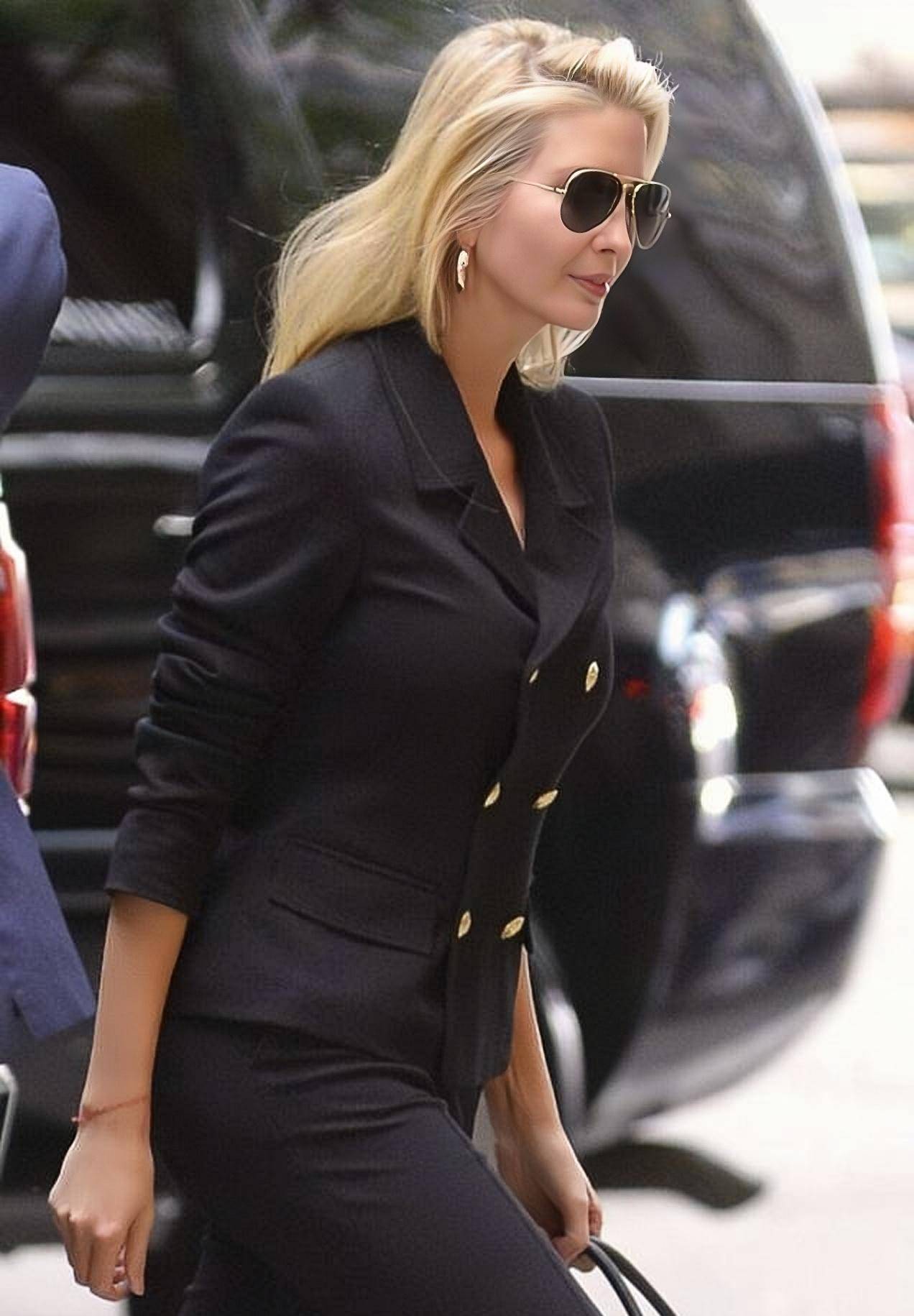 伊万卡现身大街遭曝光,肤白貌美大长腿,姆巴佩:爱了!