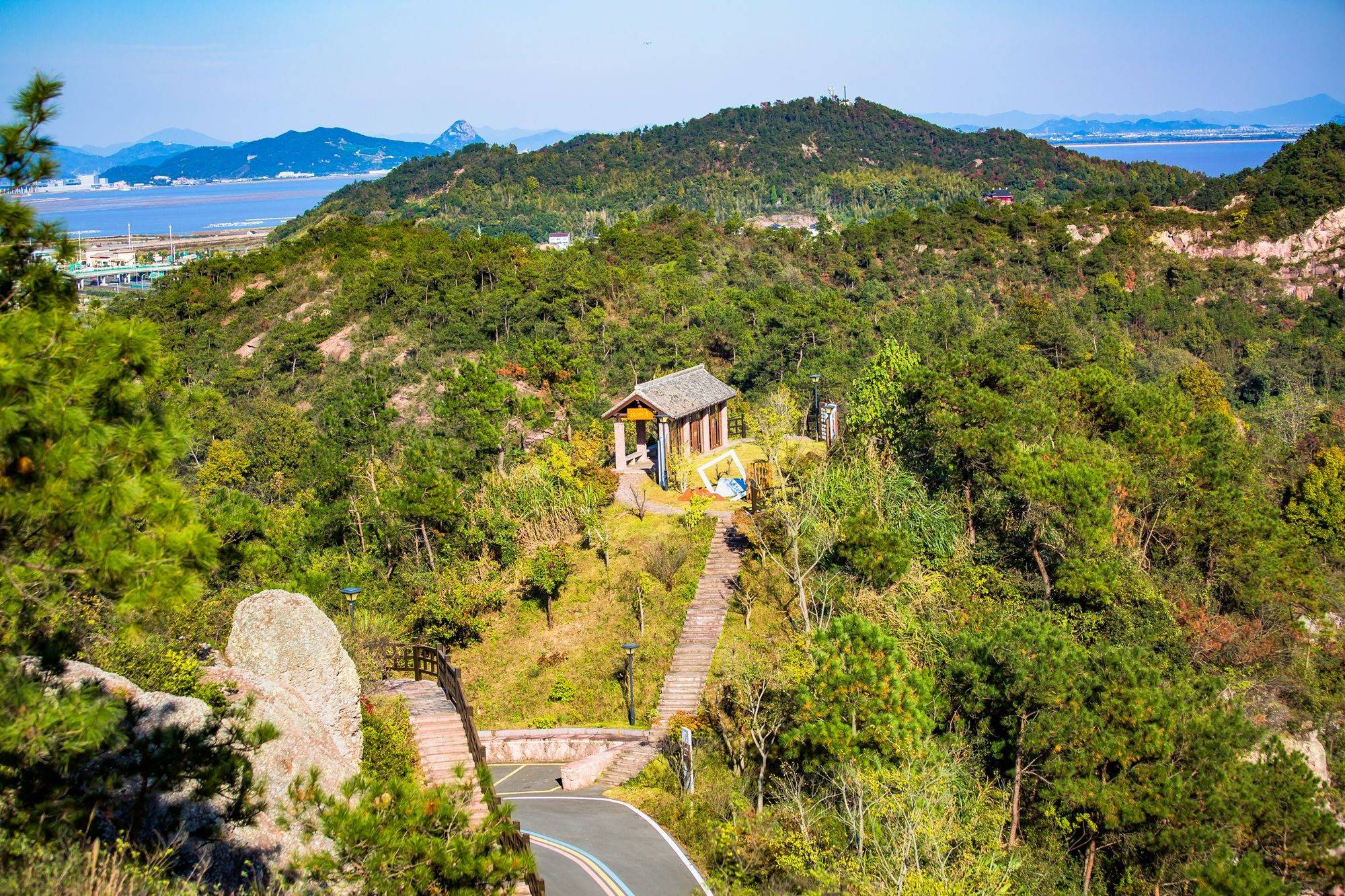 三门县蛇蟠岛风景区图片