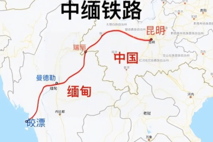 中緬鐵路一旦通車,對哪些國家影響較大?印度:我不答應_中國_經濟_中東