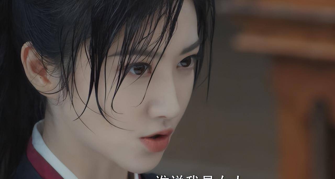 舍不得科技眉,腻子脸,就别硬演"女扮男装"了,你是当观众瞎吗_景甜