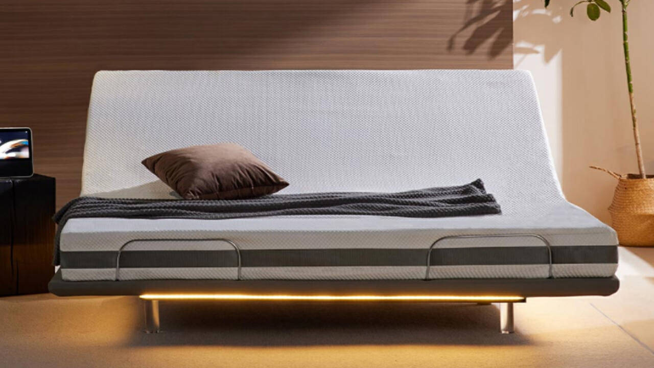 8h find智能云感电动悬浮床:多档升降调节,身体全面