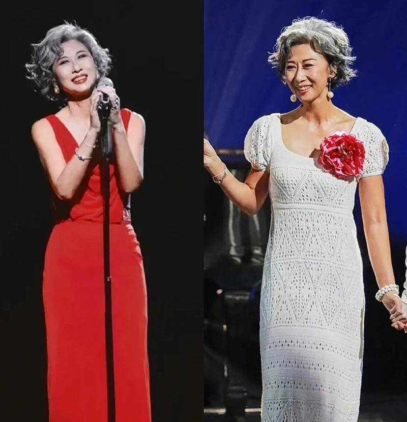 看了叶倩文就明白了_白发和_发型_头发