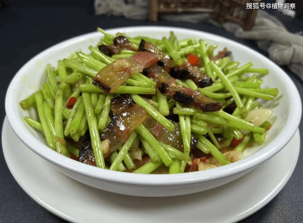 野菜_植物_腊肉