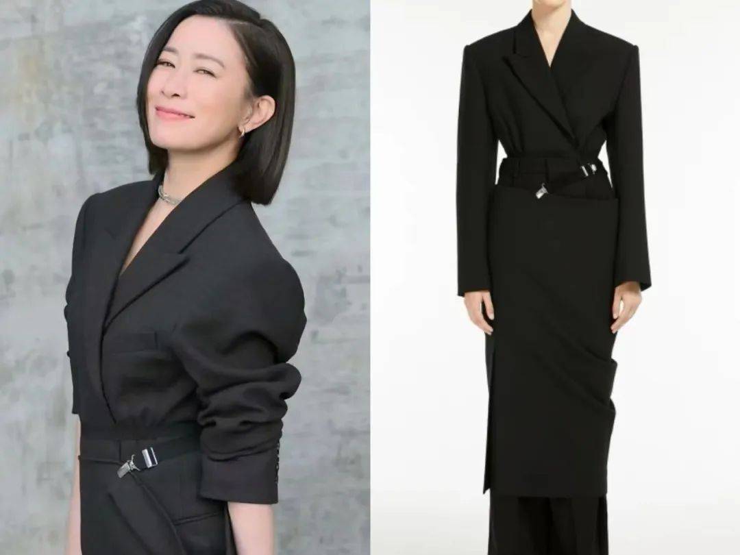 "新闻女王"佘诗曼气场两米八!穿西装戴tiffany,搞事业的女人最有魅力!