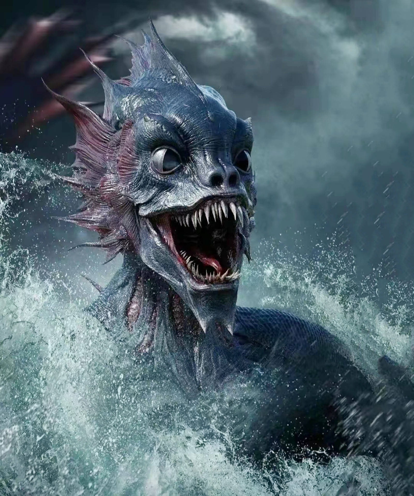 出场的五大凶兽,大海蛇最强,大拥沙太菜,鲛姥被删_怪物_食人_体型