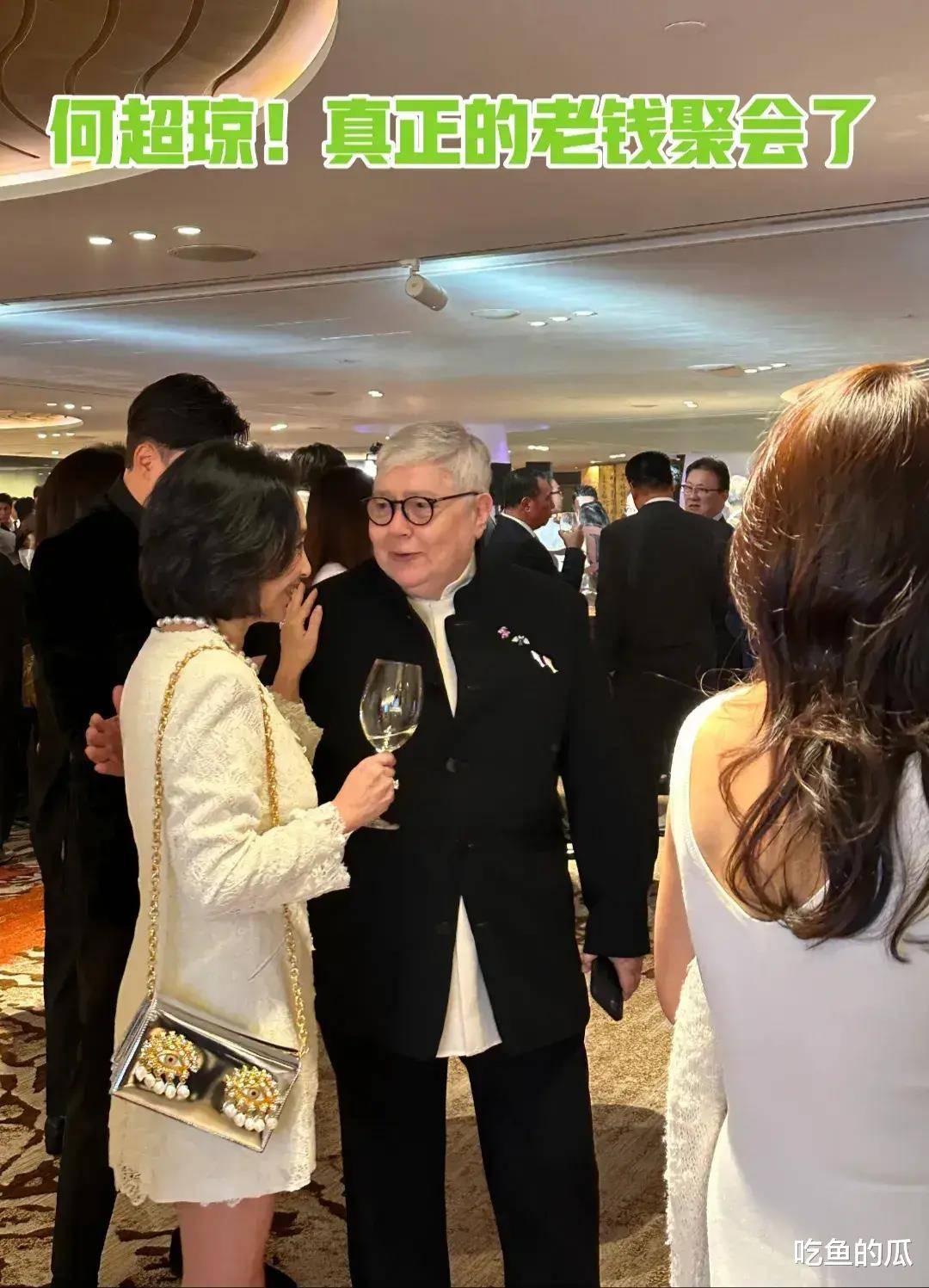 何超琼喝喜酒没抱团,不黏俞铮,不找刘嘉玲,没打扰施南生张艾嘉_社交