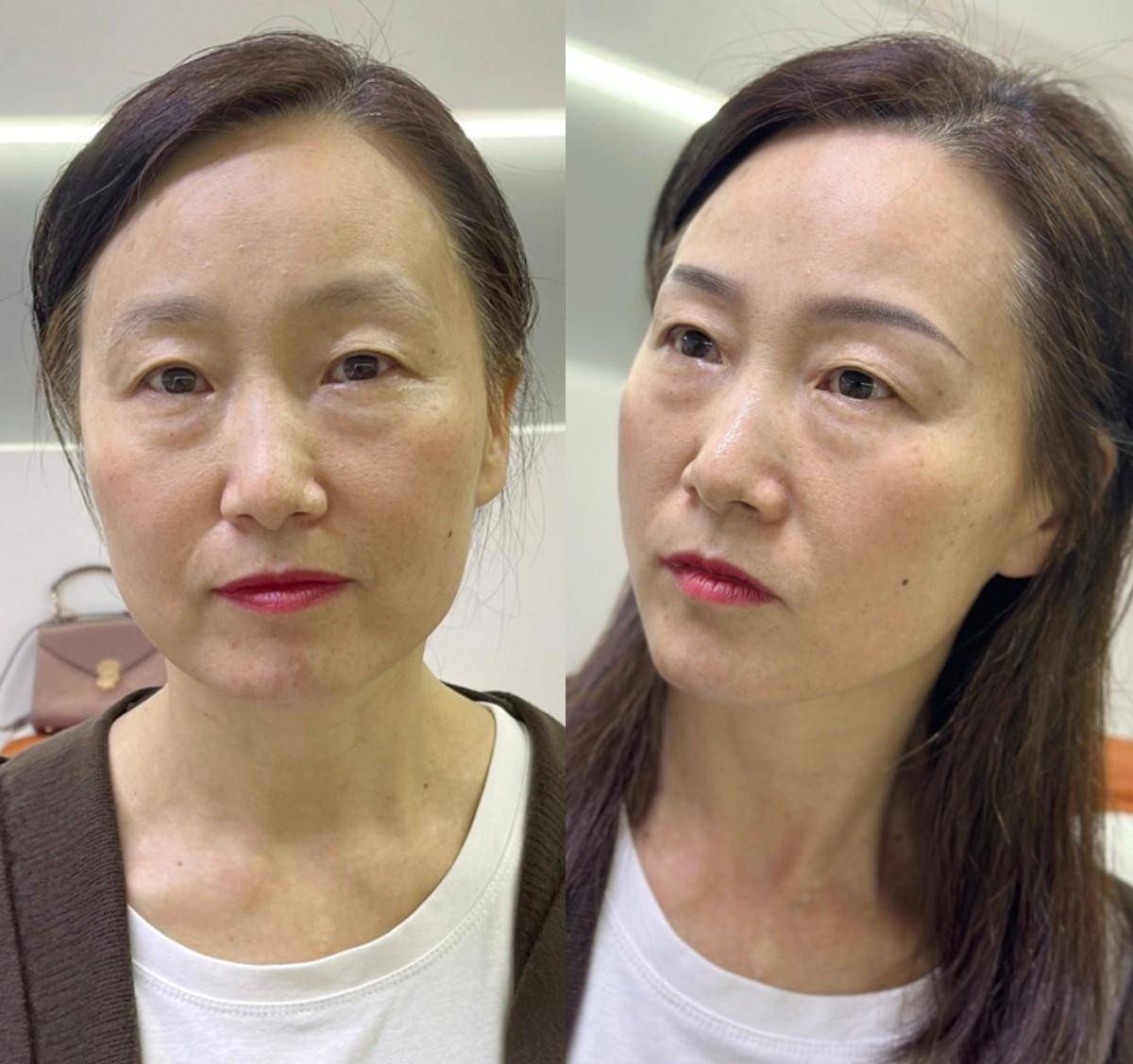 为什么一直建议50 女人画眉毛?看看这4张对比图,差距真大