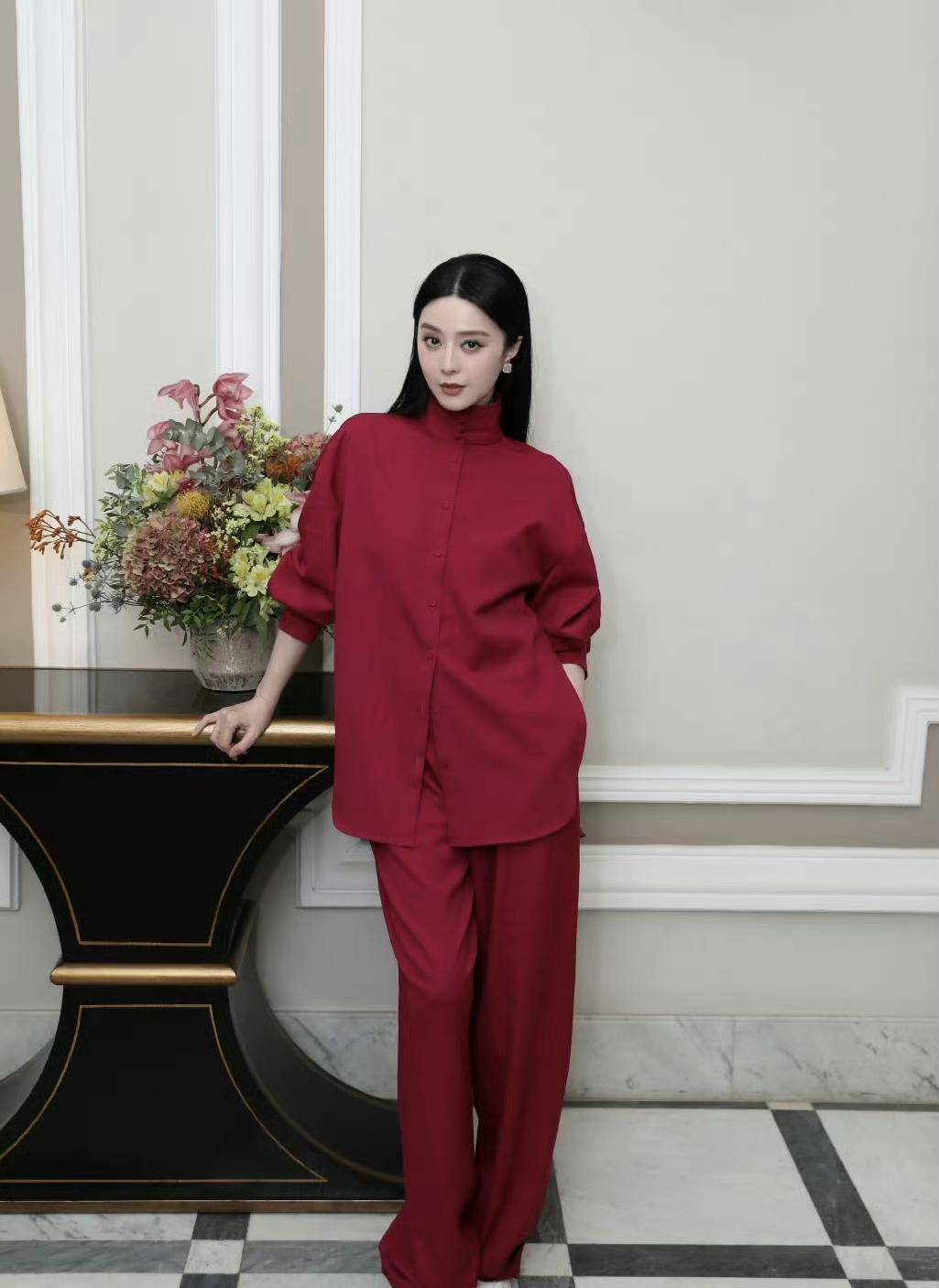 女王的衣服,女明星穿的新中式穿搭有很多,古典又迷人_旗袍_风格_上衣