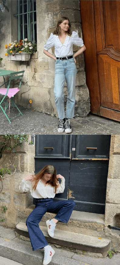 法国时尚博主camille pidoux 小个子女生日常法式穿搭