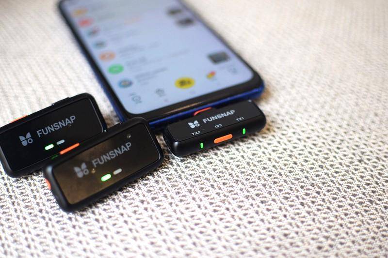 直播,采访,短视频录音必备单品: 逗映S6无线降噪领夹麦