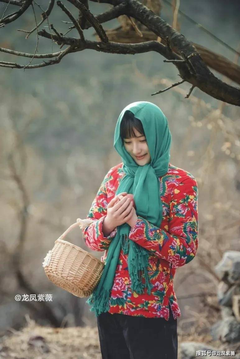 花棉袄 农村女人图片