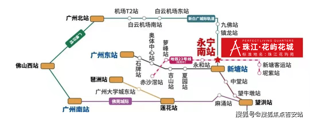 站開到白雲機場,途經廣州花都區,白雲區,黃埔區,增城區,是廣清城際,莞