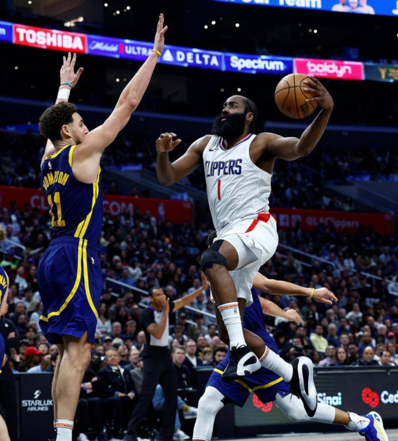 掀翻勇士 6连胜,哈登激活快船!