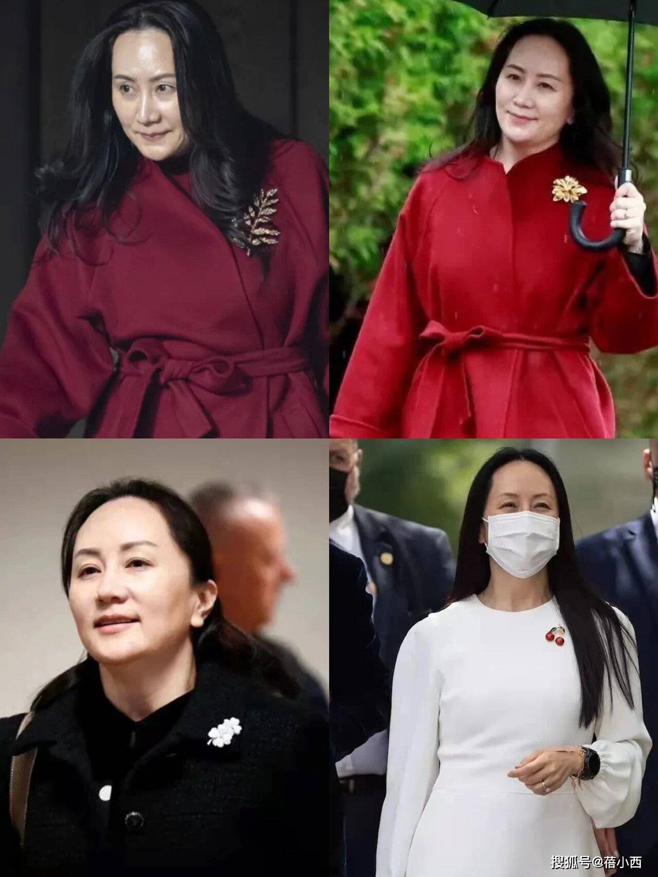 51岁孟晚舟名媛感搭配秘籍:大衣不配丝袜、配色不过三,优雅高级 - 意浏娱乐
