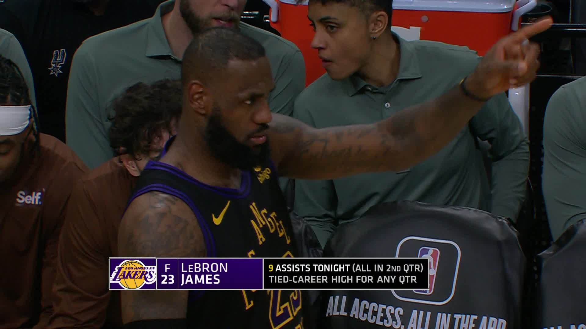 状元首对决:詹皇23 14 7三度授课文班 创现役最强神迹难救主_詹姆斯