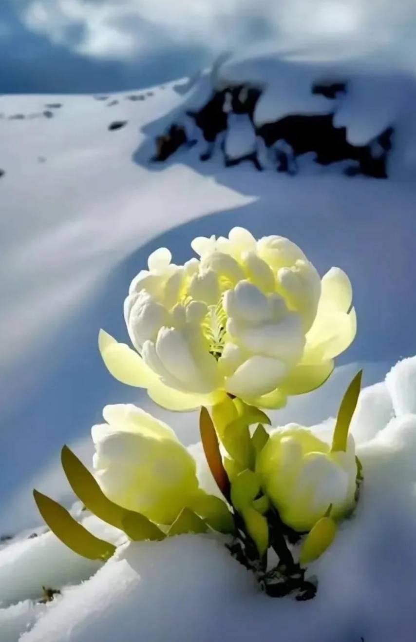 雪莲花图片最美图片