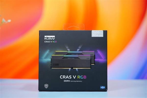 疾速7600MT/s！KELVV科赋CRAS V RGB DDR5内存图赏(图11)