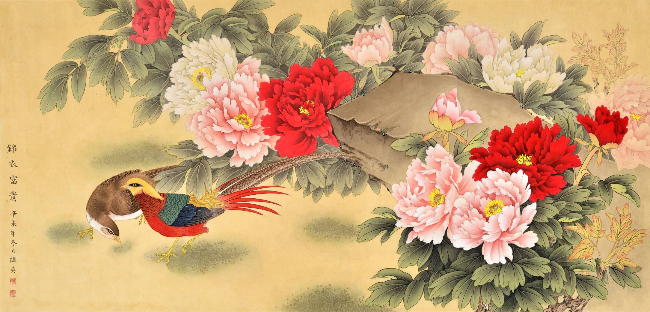 傅继英笔下花鸟:笔墨流畅,生动传神,展现生命之美_作品_画作_艺术