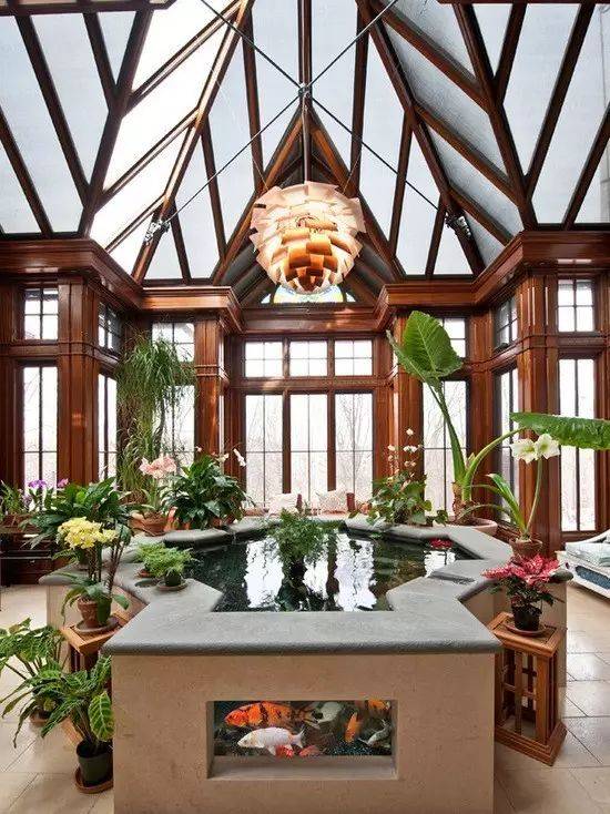 冬天想在院子晒太阳,怎么办?一个阳光房就够了_冬日_温室_自然